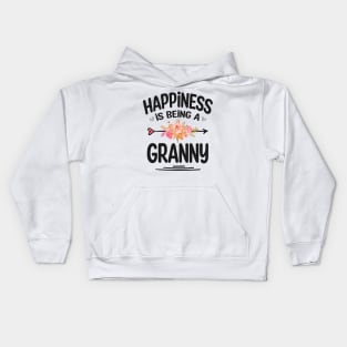 Granny happiness is being a granny Kids Hoodie